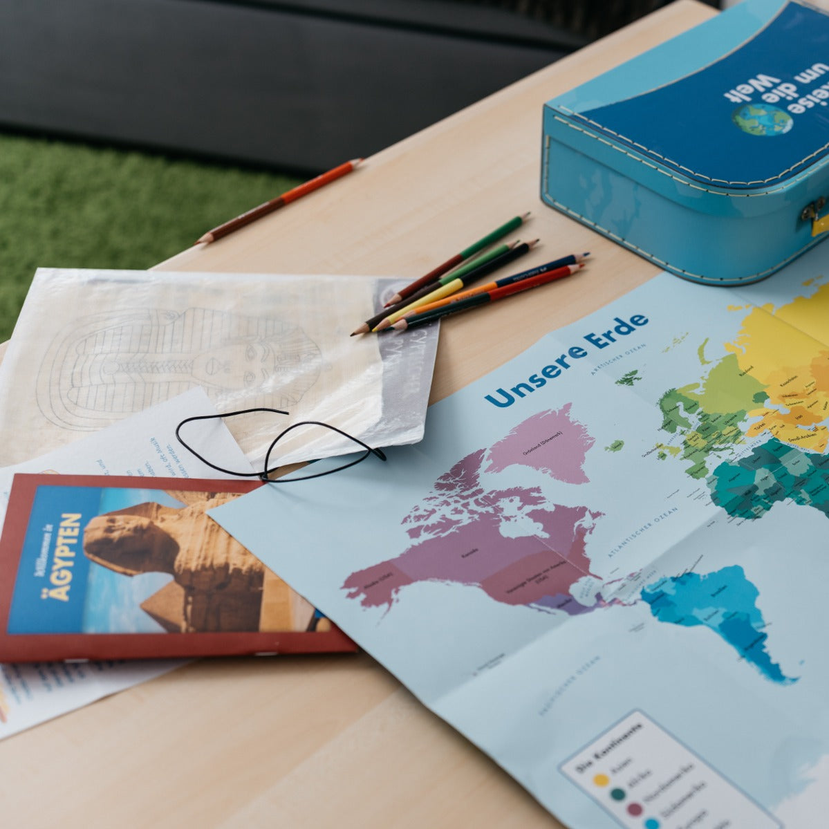 Reisen ohne Koffer: Wie Kinder mit Briefsafari die Welt entdecken